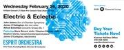 Electric and eclectic : [flyer]