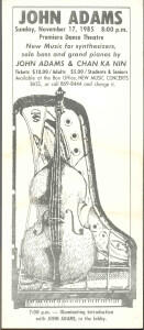 John Adams : [flyer]