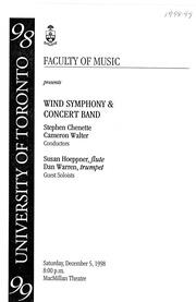 Wind Symphony and Concert Band