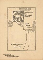 Sherbourne St. Methodist Church : grand sacred concert