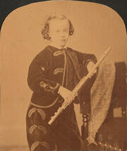 J. Churchill Arlidge as child performer in [England?]