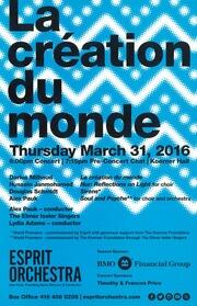 La création du monde : [flyer]