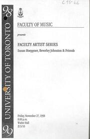 Susan Hoeppner, Beverley Johnston and friends