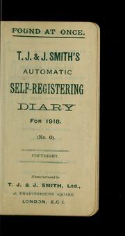 [Daybook : 1918]