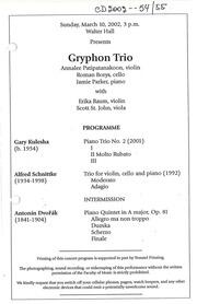 Gryphon Trio