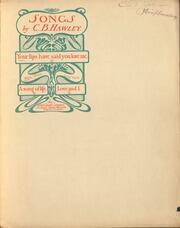 Your lips have said you love me / C.B. Hawley