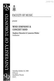 Wind Symphony and Concert Band
