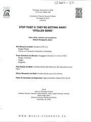 Stop thief II: they're getting away! : stolen gems