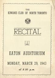 The Kiwanis Club of North Toronto presents the Alumnae Choir