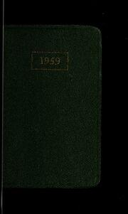 [Daybook : 1959]