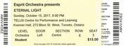 Eternal light : [ticket]
