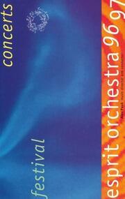 Esprit Orchestra : [concert season brochure]