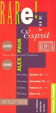 Rare! : [concert season brochure]