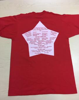 Bob T-shirt, "The 123rd Bob Comedy Revue, Bob 125: Bob Goes to Hollywood"